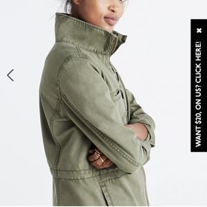 Like new Madewell Fleet Jacket